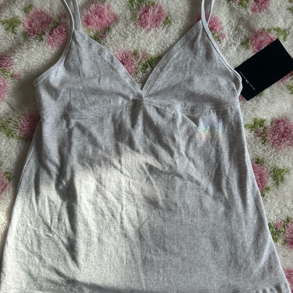 Brandy Melville Light Gray Camisole